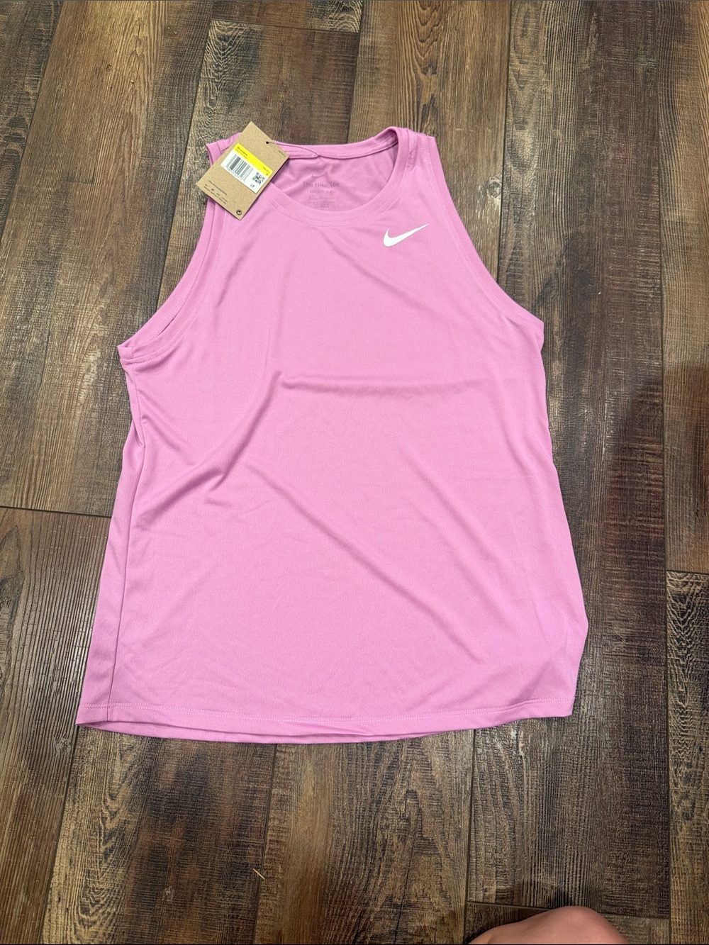 Nike Pink Women's Athletic Tank with Swoosh